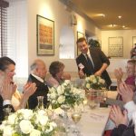 Wedding magician in Cheltenham at the head table