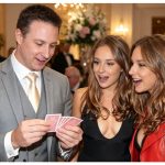 Oxfordshire close up magician Andy Field for walk about magic