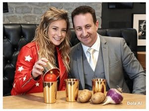 Storytelling during a Cups and Balls magic performance